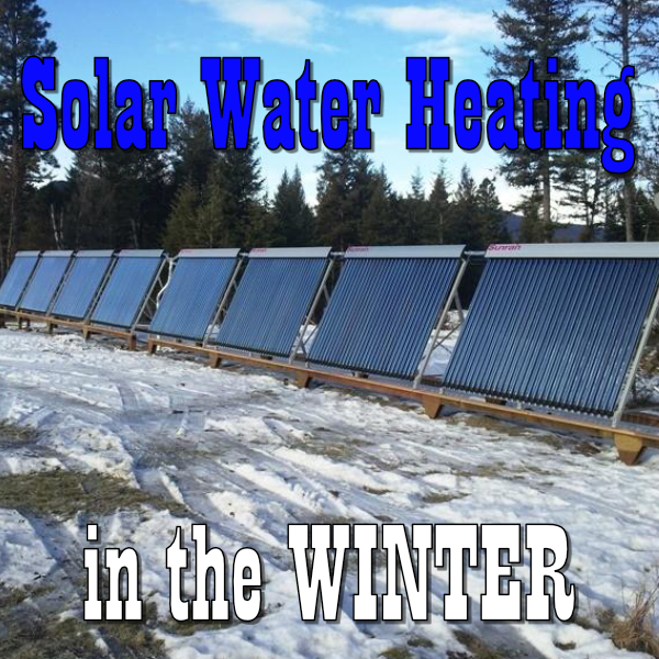 does solar water heating work in the winter