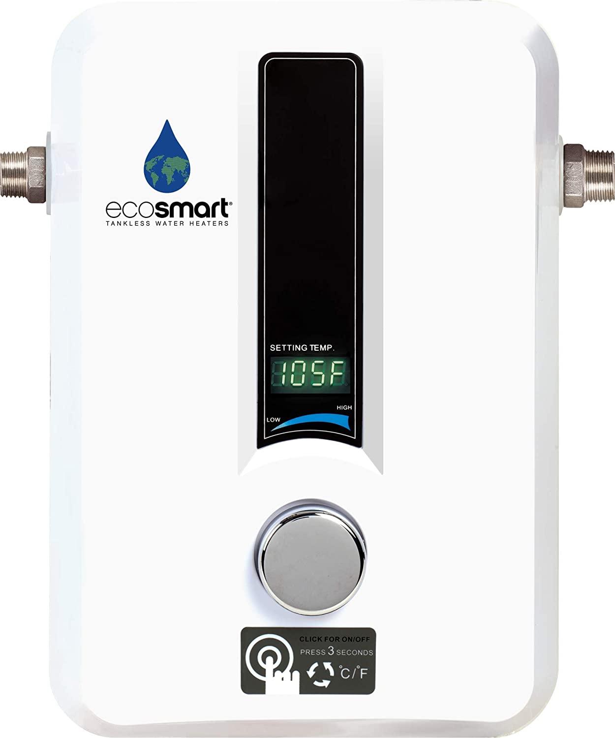 ecosmart electric tankless water heater