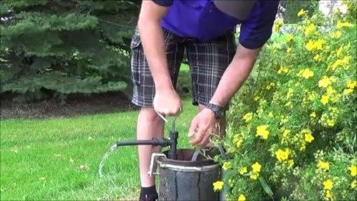 emergency water well backup system